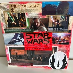 Star War The Phantom Menace collage